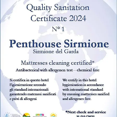 Penthouse Close The Sirmione